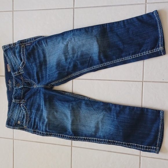 Silver Jeans cropped, low-rise (7") McKensie capris, 29" waist - Picture 1 of 7
